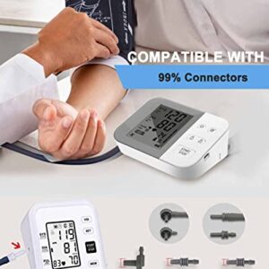 Blood Pressure Cuff, Compatible with Omron BP Extra Replacement Cuff, Applicable for 8.7”-16.5” Inches (22-42CM) Big Arm, Adult Large BP Cuff
