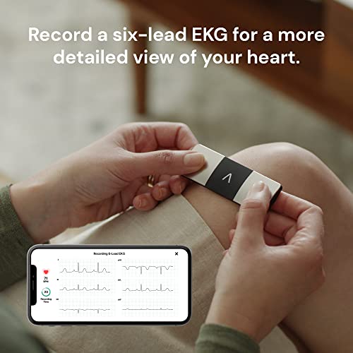 KardiaMobile 6-Lead Personal EKG Monitor – Six Views of The Heart – Detects AFib and Irregular Arrhythmias – Instant Results in 30 Seconds – Works with Most Smartphones - FSA/HSA Eligible