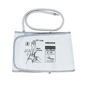 Compatible with Omron BP Extra Large Generic Replacement Cuff, 9"-19" Inches (22-48CM) Sized for Upper Big Arm HEDIGON