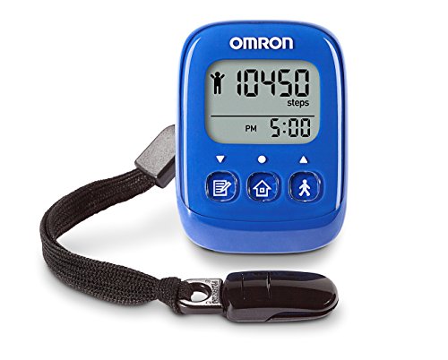 Omron HJ325 Alvita Ultimate Pedometer, Blue