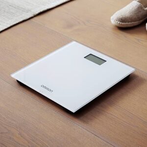 OMRON HN300T2 Intelli IT Smart Bathroom Scales for Body Weight – Digital Weighing Scales with Bluetooth Compatibility with App for Smart Phone