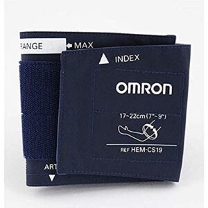 omron healthcare hem-907-cs19 cuff/bladder set for hem-907/907xl bp unit, small ()