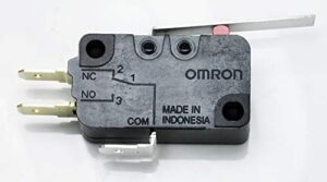 omron electronic components microswitch, hinge lever, spdt 16a 250v – d3v-16g2-1c25-k