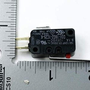 Omron Electronic Components Microswitch, Hinge Lever, Spdt 16A 250V - D3V-16G2-1C25-K