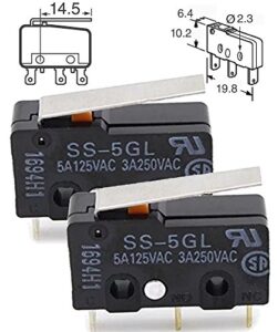 switch snap action ss-5gl (pack of 2) basic/snap action switches