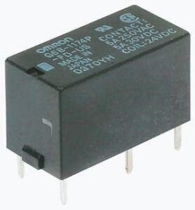 omron electronic components g6b-1174p-fd-us dc24 power relay, spst-no, 24vdc, 8a pc board