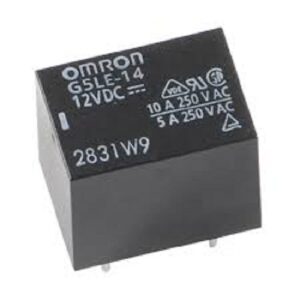 omron electronic components relay, spdt, 250vac, 30vdc, 10a – g5le-14 dc12