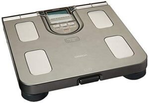 omron hbf-514c body composition monitor and scale with seven fitness indicators