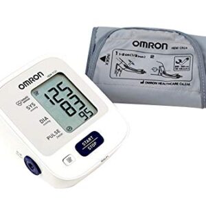 Omron Hem-7121 Blood Pressure Monitor 16 X 11 White::Blue