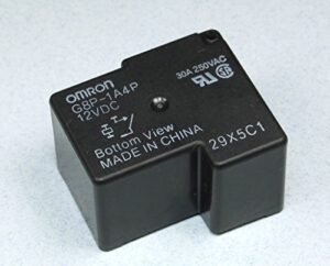 advanced electronics (rr #58) omron general purpose relay, g8p-1a4p-12vdc 30a 250vac