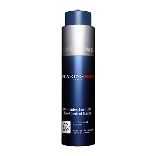 CLARINSMEN Line-Control Balm | Anti-Aging Moisturizer For Men | Visibly Firms and Tightens Sagging Skin Around Chin | Visibly Smoothes Deep Lines and Wrinkles | Dermatologist Tested | 1.7 Ounces