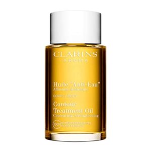 clarins contour body treatment oil | visibly firms, tones and reduces sponginess | skin texture is improved to the touch after first use* | dermatologist tested | natural 100% plant extracts