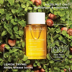 Clarins Contour Body Treatment Oil | Visibly Firms, Tones and Reduces Sponginess | Skin Texture Is Improved To The Touch After First Use* | Dermatologist Tested | Natural 100% Plant Extracts