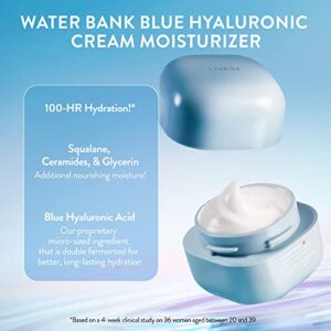 LANEIGE Water Bank Blue Hyaluronic Cream Moisturizer: Hydrate and Nourish, 1.6 fl. oz.