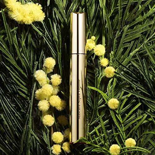 Clarins Supra Volume Mascara | Award-Winning | Volumizing and Lengthening | Double Volume Effect | Visibly Thickens and Smoothes Lashes | Clump-Free and Smudge-Proof | Long-Wearing | 0.2 Ounces