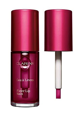 Clarins Water Lip Stain | Matte Finish | Moisturizing and Softening | Buildable, Transfer-Proof, Lightweight and Long-Wearing | Delivers Lip Treatment and Skincare Benefits With Aloe Vera | 0.2 Fl Oz