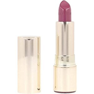 clarins joli rouge lipstick | satin finish | intense, long-lasting color | moisturizing | plumps, comforts and hydrates lips | mango oil and marsh samphire extract deliver skincare benefits | 0.1 oz