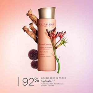 Clarins Extra-Firming Treatment Essence | Visibly Firms, Lifts and Smoothes | Boosts Radiance | Deeply Hydrates For 8 Hours* | 99% Natural Ingredients | Hyaluronic Acid | All Skin Types | 6.7 Fl Oz