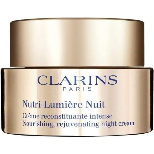 Clarins Nutri-Lumière Night Cream | Anti-Aging Moisturizer | Nourishes and Restores Vitality To Mature Skin | Visibly Lifts and Smoothes Skin | Minimizes Appearance Of Deep Wrinkles and Age Spots