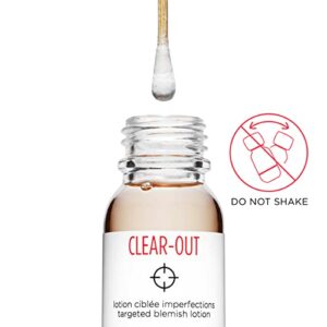 My Clarins NEW CLEAR-OUT Targeted Blemish Lotion|Dries Imperfections 1 Night After First Application*| Targets Blemishes|Visibly Minimizes Redness|Salicylic Acid|Vegan|Paraben & Sulfate-Free