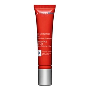 CLARINSMEN Energizing Eye Gel | Cooling, Roll-On Gel Energizes Tired-Looking Eyes | Targets Dark Circles and Puffiness | Locks In Moisture | Visibly Smoothes Eye Contours | Fragrance-Free | 0.5 Ounces