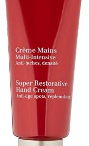 Clarins Super Restorative Hand Cream | Anti-Aging | Targets Dark Spots and Wrinkles | Promotes Youthful-Looking Hands Immediately and Over Time | Shea and Mango Butters Nourish, Soften and Smoothe