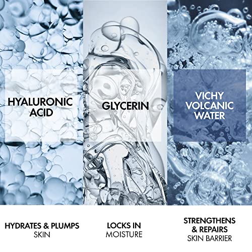 Vichy Aqualia Thermal 48HR Rehydrating Fragrance Free Face Cream, Hyaluronic Acid Moisturizer for Dry Skin, Moisturizing Face Lotion, Fragrance Free, 1.69 fl. oz.