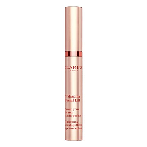 Clarins V-Shaping Facial Lift Eye Concentrate | Anti-Aging | Eye Contours Are Visibly De-Puffed After 14 Days Of Use* | D12Visibly Lifts Heavy Eyelids, Targets Puffiness and Dark Circles | Brightening