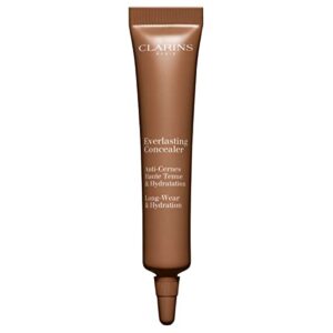 clarins everlasting concealer | full coverage, crease-free formula conceals dark circles and imperfections | long-wearing, matte finish | transfer-proof, sweat-proof and smudge-proof | 0.4 ounces