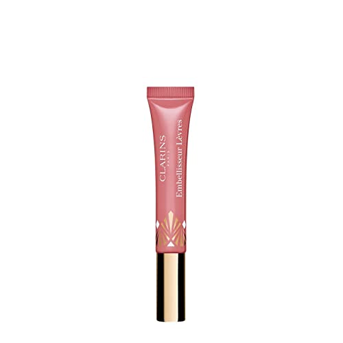 Clarins Natural Lip Perfector | Sheer Finish Lip Gloss | Instant 3D Shine | Nourishing, Hydrating, Softening and Lip Plumping | Contains Natural Plant Extracts With Skincare Benefits | 0.35 Oz