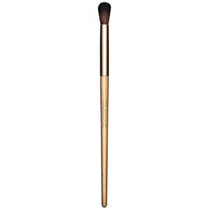 clarins smudging eyeshadow brush | blending brush for cream and powder formulas and for smudging eyeliner | ultra-soft synthetic fibers and sustainably sourced birch handle