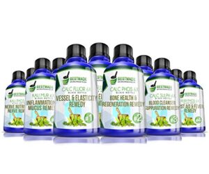 glass bottle classic tissue cell salt kit all 12 schussler cell salts boost your immune system, stimulate natural healing, provide cellular nutrition vital to cellular function