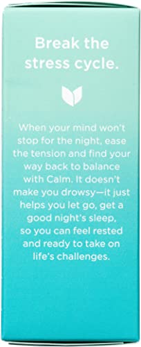 Hyland's Naturals Calm Tablets, Stress Relief Supplement, Natural Relief Of Anxiousness, Nervousness, And Irritability, 50 Count