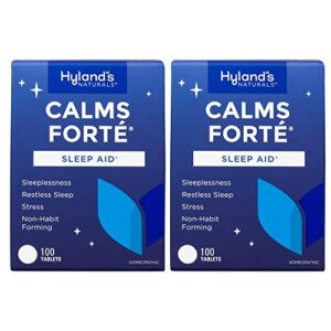 hylands calms forte 100’s – 1 ct, 2 pack by hylands