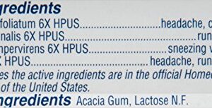 Hyland's Baby Tiny Cold Tablets, Natural Relief of Runny Nose, Congestion, and Occasional Sleeplessness Due to Colds, 125 Quick-Dissolving Tablets