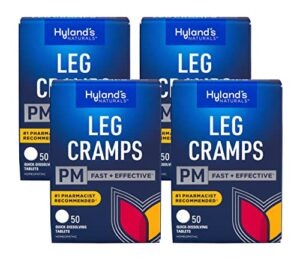 hyland’s leg cramps pm – 50 tablets ea (pack of 4)