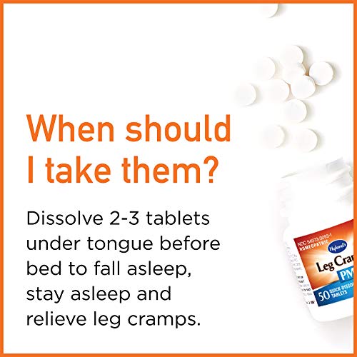 Hyland''s Leg Cramps PM Nighttime Cramp Relief Tablets, 50 Count (Pack of 2)