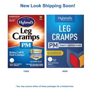 Hyland''s Leg Cramps PM Nighttime Cramp Relief Tablets, 50 Count (Pack of 2)