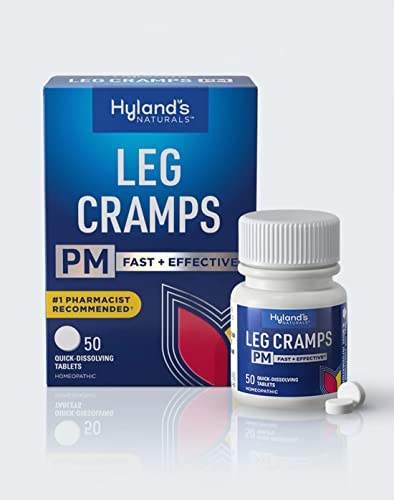 Hyland's Leg Cramps PM Tablets, 50 Count (Pack of 2)