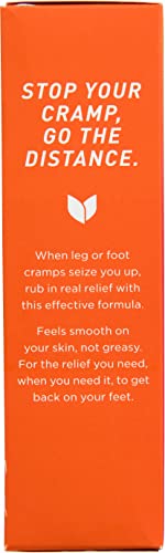 Arnica Gel Pain Relief, Leg Cramp Ointment by Hyland's, Natural Relief of Calf, Leg and Foot Cramp, 2.5 oz
