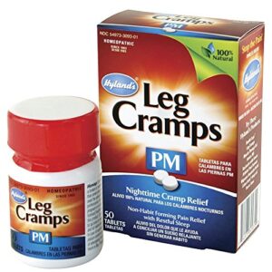 hyland’s homeopathic leg cramps pm, unflavored, 50 count