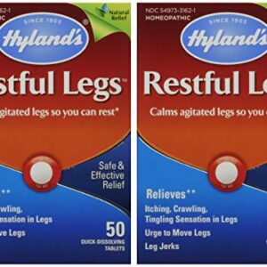 Hyland's Restful Legs Tablets 50 ea (Pack of 2)