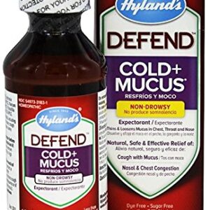 Hylands Homepathic Cold and Mucus - Defend - 4 fl oz