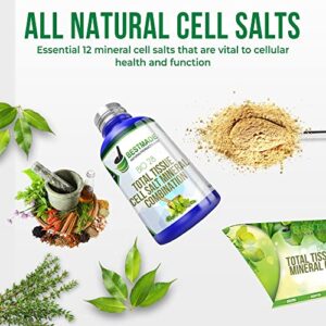 Total Tissue Cell Salt Mineral Combination Bio28, 300 pellets, Helps Your Body Absorb and Use Nutrients, Increases Energy Levels, Improves Sleep Patterns, Restores Overall Health and Vitality