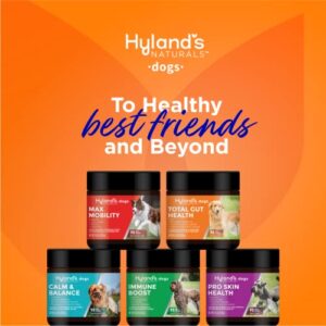 Hyland's Naturals - Dogs - Calm & Balance, 90 Soft Chews, Supports Balanced Behavior, Normal Emotional Balance, Relaxation & Restful Sleep, L-Theanine, GABA & Chamomile, Chicken Liver Flavor