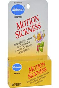 hyland’s – motion sickness, 50 tablets