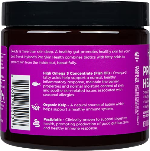 Hyland's Naturals - Pro Skin Health for Dogs, 90 Soft Chews, Supports Healthy Skin, Seasonal Allergies & Immune System, with Probiotics & Omega-3s, Trout Flavor