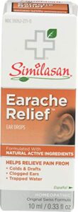 similasan earache relief ear drops 0.33 oz