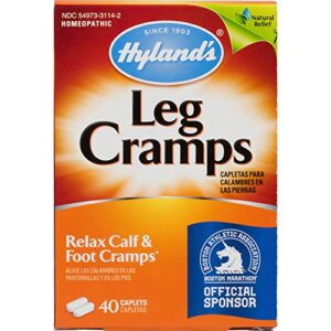 hyland’s leg cramps, 40 caplets by hylands (pack of 2)