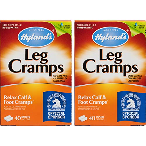 Hyland's Leg Cramps, 40 Caplets by Hylands (Pack of 2)